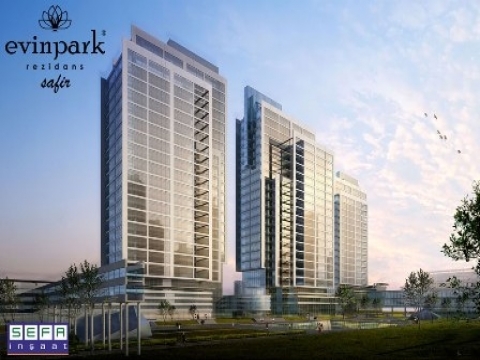 Evinpark Rezidans Safir ve Platin projeleri Fikirtepe'de inşa ediliyor!
