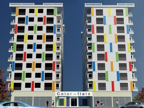 Color Flats Evleri'nde 3+1'ler 270 bin TL!
