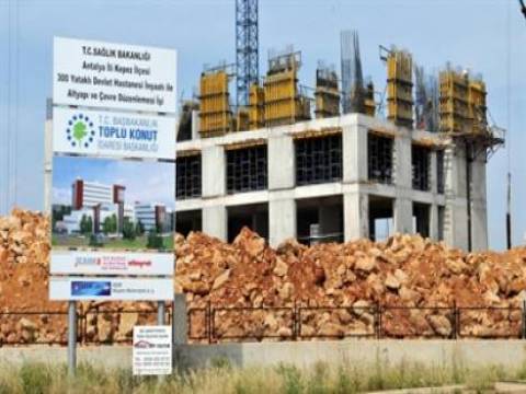  Kepez Devlet Hastanesi'nin inşaatı hızla devam ediyor!