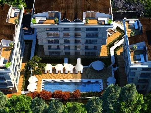  Fenerbahçe Marina Palas'ta bahçe dubleksi daireler 2 milyon 600 bin dolara!