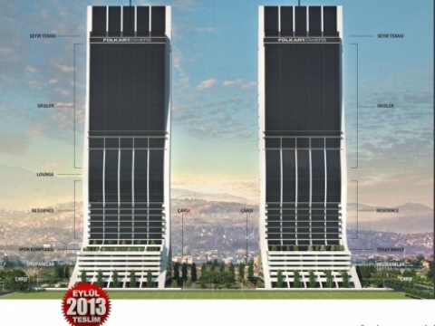  İzmir Folkart Towers'ta 181 bin Dolar! 
