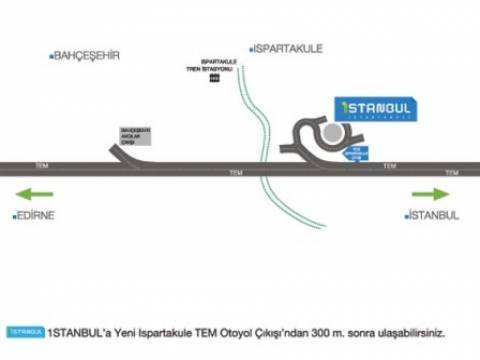  1stanbul Ispartakule Evleri nerede?