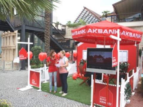 Akbank'ın Büyük Kırmızı Ev projesi Anadolu'ya gitti!