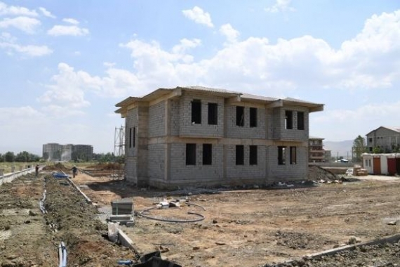 Muş Yenimahalle Bilgi Evi inşaatı son durum! 