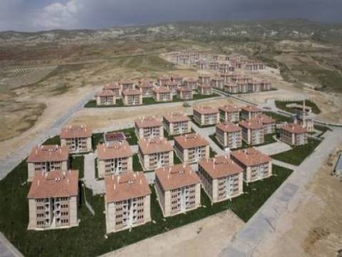 TOKİ Nevşehir Ürgüp projesinde 45 daire sahiplerini buldu! 