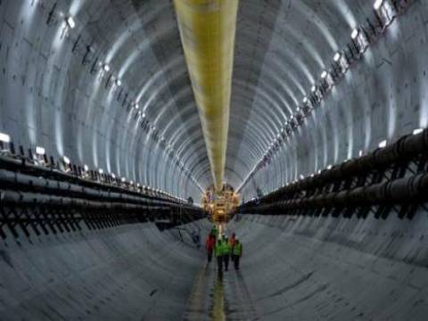  Avrasya Tüneli'nde çalışmalar 920 metreye ulaşıldı!