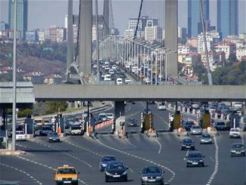 2013 yılında köprülerden 152 milyon araç geçti!