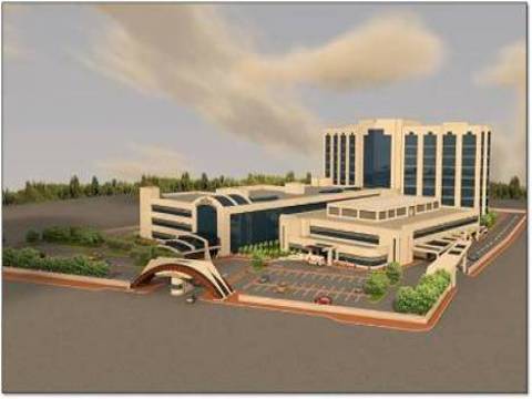  Siirt Devlet Hastanesi inşaatının çalışmaları devam ediyor! 