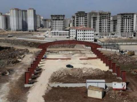  Şahinbey Akkent Semt Pazarı'nın inşaatı sürüyor!