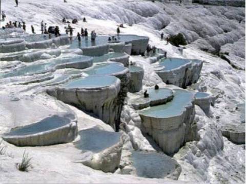 Denizli Pamukkale'yi 1 milyondan fazla kişi ziyaret etti!