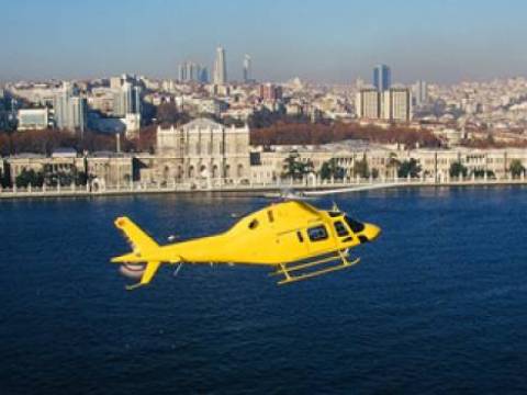 Helisightseeing İstanbul helikopter turu 149 Euro!
