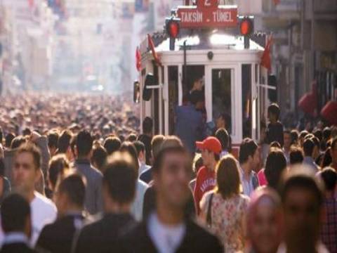 İstanbul'un nüfusu 2013'ün sonu itibarıyla 14 milyon 160 bin 467'ye ulaştı!
