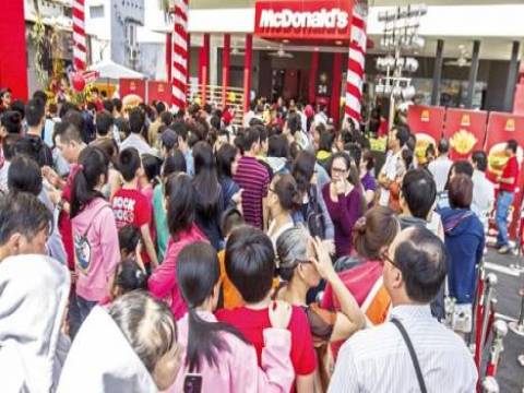  McDonald’s yeni şubesini Vietnam'da açtı!