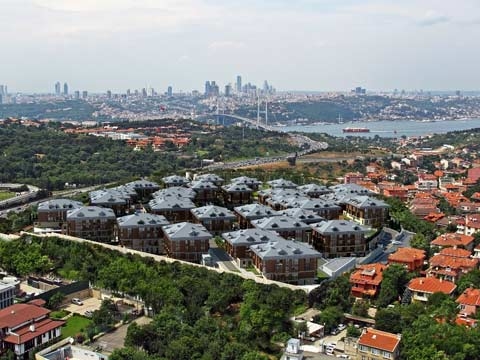 Şehrizar Konakları'nın peyzajında İstanbul’a ait bitki örtüsü kullanılıyor! 2 milyon 50 bin TL'ye ev!