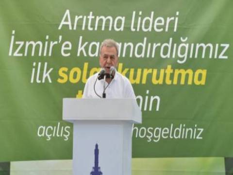 İzmir Solar Çamur Kurutma Tesisi açıldı!