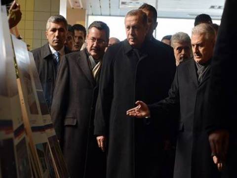  Başbakan Recep Tayyip Erdoğan Ankara metrosunu inceledi!
