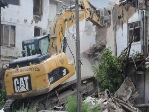  Ankara Çalışkanlar Mahallesinde yıkımlar devam ediyor!