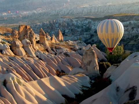  Kapadokya ziyaretçi sayısı 2014'ün ilk ayında yüzde 28 oranında arttı! 