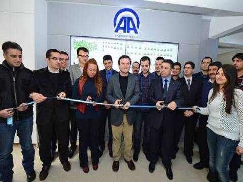  Anadolu Ajansı Ağ ve Sistem İzleme Merkezi hizmete açıldı!