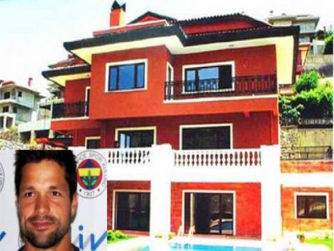 Diego Ribas İstanbul'da kiraladığı ev için yıllık 300 bin dolar ödeyecek!