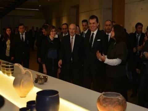 Ankara’nın ilk özel arkeoloji müzesi Bakan Çelik'in katılımıyla açıldı! 