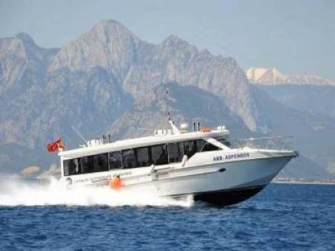  Antalya-Kemer arasında deniz otobüsü seferleri yeniden başladı!