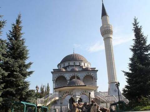 Ukrayna'daki Kanuni Sultan Süleyman Cami'si ilgi görüyor!