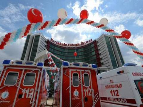 Kırıkkale Yüksek İhtisas Hastanesi ek hizmet binası açıldı!