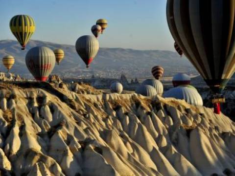  Kapadokya'da bu yıl ziyaretçi sayısı yüzde 8 arttı!