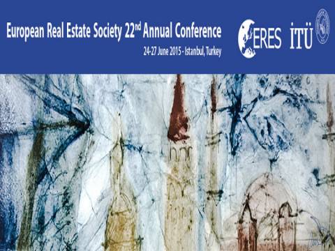 European Real Estate Society platformunun 22.si düzenleniyor! 
