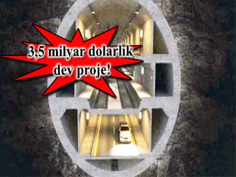  Dünyanın ilk 3 katlı geçiş tüneli yapılacak! 