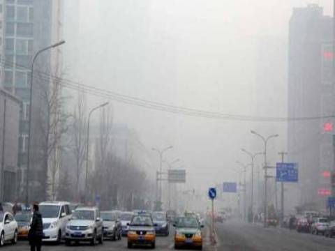  Çin'de hava kirliliği alarmı verildi!