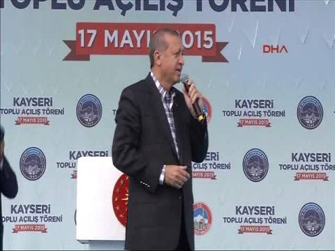 Cumhurbaşkanı Erdoğan Kayseri'de toplu açılış törenine katıldı! 