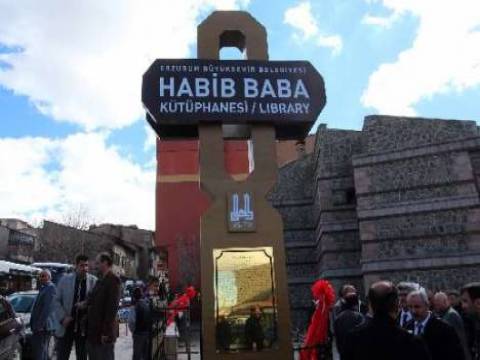 Erzurum Habib Baba Konağı kütüphane olarak hizmete açıldı!