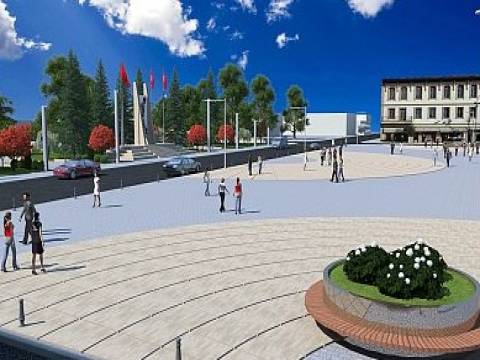 Kastamonu Nasrullah Meydanı kentsel tasarımında sona gelindi! 
