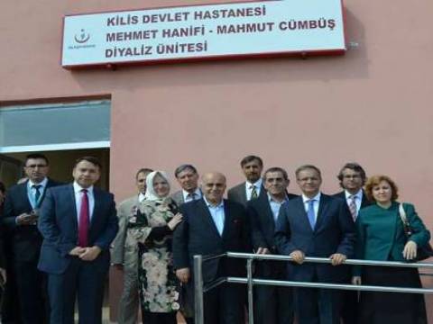  Kilis Diyaliz ve Fizik Tedavi Merkezleri hizmete girdi!