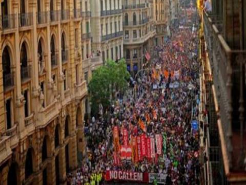  İspanya'da kentsel dönüşüm protestoları yayılıyor!