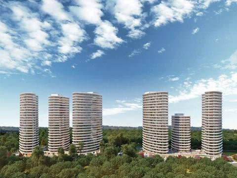 Teknik Yapı Concord İstanbul satılık daire! 