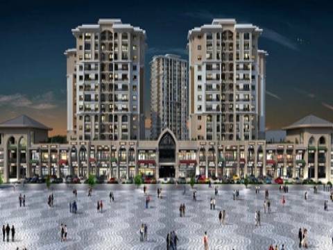 Başakşehir Meydan Dükkanları projesi! 