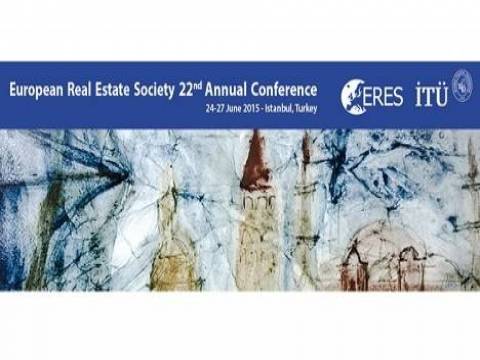 22. ERES Uluslararası Konferansı 24-27 Haziran'da yapılacak! 