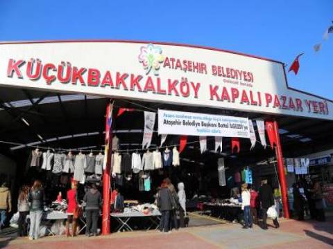  Ataşehir kapalı pazar alanı hizmete açıldı!