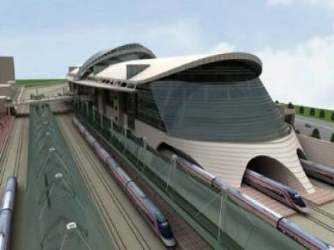  Ankara Yüksek Hızlı Tren Garı 2 yılda tamamlanacak!