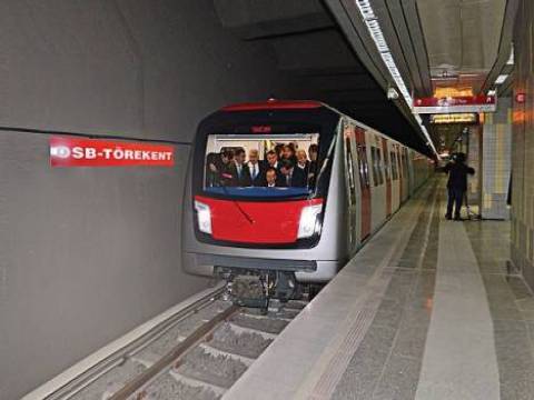  Batıkent-Sincan metrosunun son test sürüşü gerçekleştirildi!