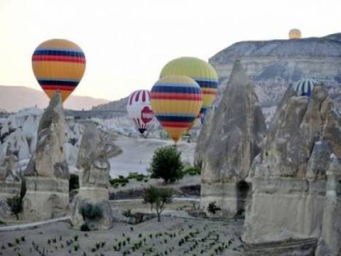  Kapadokya'yı 6 ayda 1 milyon 261 bin yerli ve yabancı turist ziyaret etti!