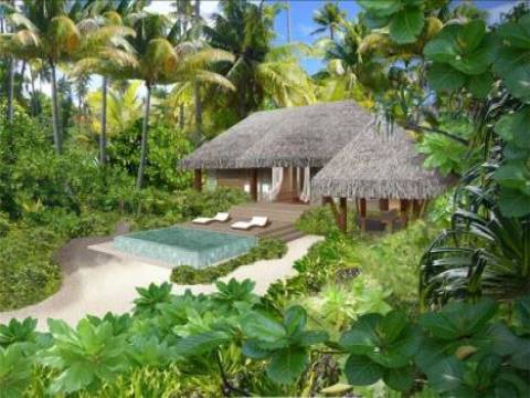  Marlon Brando'nun adasında inşa edilen çevre dostu otel projesinde çalışmalar tamamlandı!