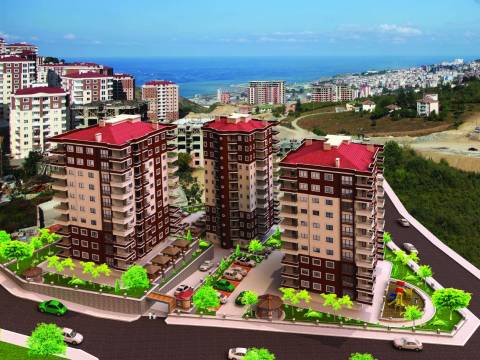  Yıldız Sitesi Trabzon'da 170 bin liraya 4+1 daire!
