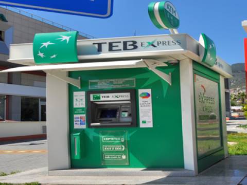 TEB, ATM'den konut kredisi verecek!