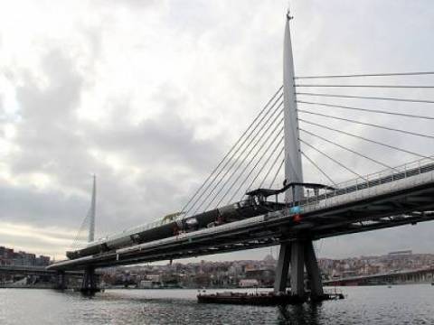  Haliç Metro Geçiş Köprüsü 15 Şubat'ta hizmete açılacak!