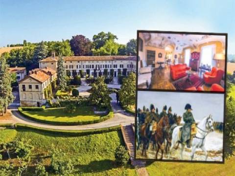  Napolyon'un karargahı, Villa La Voglina Sarayı 15 milyon TL'ye satışa çıktı!