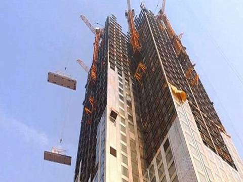 Çinliler 19 günde 57 katlı gökdelen inşa etti! 